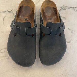 Birkenstock Boston Oiled Leather Clog / Mule